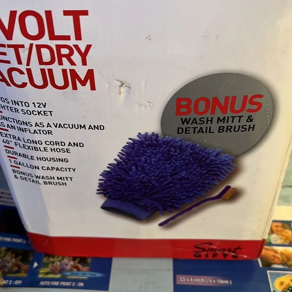12 VOLT WET/DRY VACUUM, NEW IN BOX , UNUSED ! - Picture 10 of 16